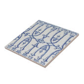 Antique Delft Tile Decorative Grille Fliese (Seite)