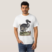 Antique Dodo Bird und Guinea Pig T-Shirt (Vorne ganz)
