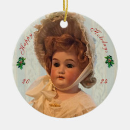 Antique Doll 2024 Keramik Keramik Ornament