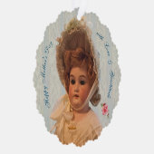 Antique Doll Ornament Geschenkkarte (Rechts)