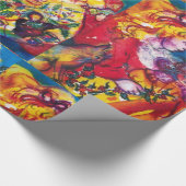 ANTIQUE DOLLS,KLEINES MÄDCHEN UND CHRISTMAS ORNAME GESCHENKPAPIER (Ecke)