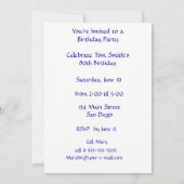 Antique Dusty Rose 80 Geburtstag Einladung (Rückseite)