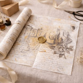 Antique Ephemera Seidenpapier