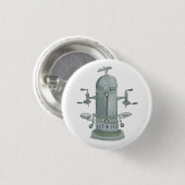 Antique Espresso Kaffeemaschine Button (Vorne & Hinten)