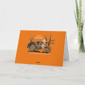 ANTIQUE FARM TRACTOR HALLOWEEN GHOST PUMPKIN FARM KARTE (Rückseite)