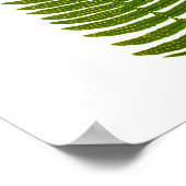 Antique Fern Botanical print no.3 Garden Deco Poster (Ecke)