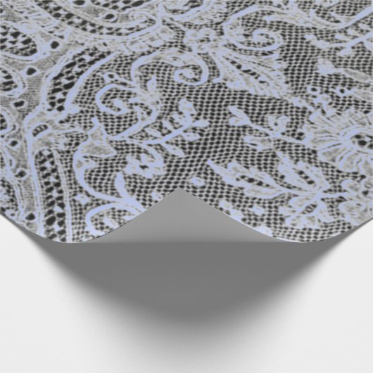 ANTIQUE FLÄCHE MIT SCHALTFLÄCHEN-SCHRAPPPAPIER GESCHENKPAPIER (Ecke)