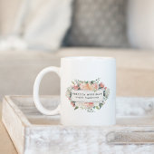 Antique Floral Logo Kaffeetasse