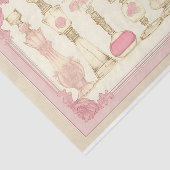 Antique Floral Parfüm Atomizers AE7 Decoupage Seidenpapier (Ausschnitt)