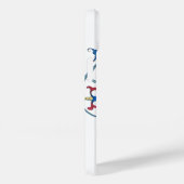 ANTIQUE FLORENTINE FLORAL MOTIFS MONOGRAM Case-Mate iPhone HÜLLE (Rückseite / Rechts)