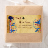 ANTIQUE FLORENTINE FLORAL MOTIFS PARCHMENT (Insitu)