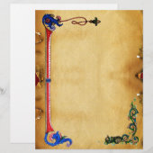 ANTIQUE FLORENTINE PARCHMENT (Vorne/Hinten)
