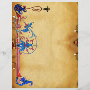 ANTIQUE FLORENTINE PARCHMENT