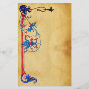 ANTIQUE FLORENTINE PARCHMENT BRIEFPAPIER