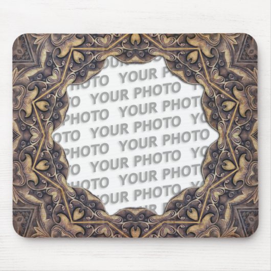 Antique Frame ARTs 2 + Ihr Foto Mousepad (Vorne)