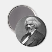 Antique Frederick Douglass Portrait Magnet (Vorderseite/Rückseite)