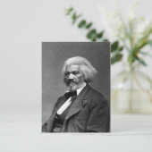 Antique Frederick Douglass Portrait Postkarte (Stehend Vorderseite)