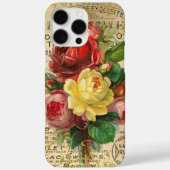 Antique French Roses Case-Mate iPhone Hülle (Rückseite)