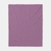 ANTIQUE FUCHSIA (feste Farbe) Fleecedecke (Vorderseite)