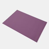 ANTIQUE FUCHSIA (feste Farbe) Fußmatte (Schrägansicht)