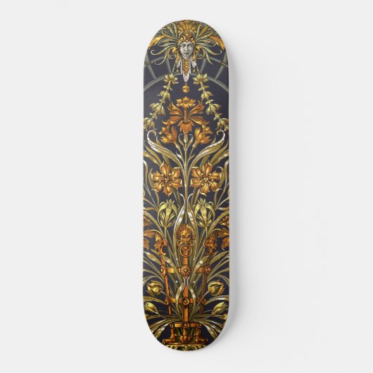 Antique Garden Einstiegskateboard Skateboard (Vorderseite)