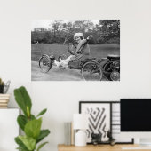 Antique Go Cart, Anfang des 19. Jahrhunderts Poster (Heimbüro)