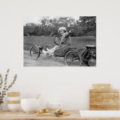 Antique Go Cart, Anfang des 19. Jahrhunderts Poster (Küche)