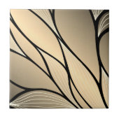 Antique Gold Creative Verlass Pattern Fliese (Vorderseite)