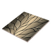 Antique Gold Creative Verlass Pattern Fliese (Seite)