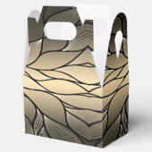 Antique Gold Creative Verlass Pattern Geschenkschachtel (Geöffnet)