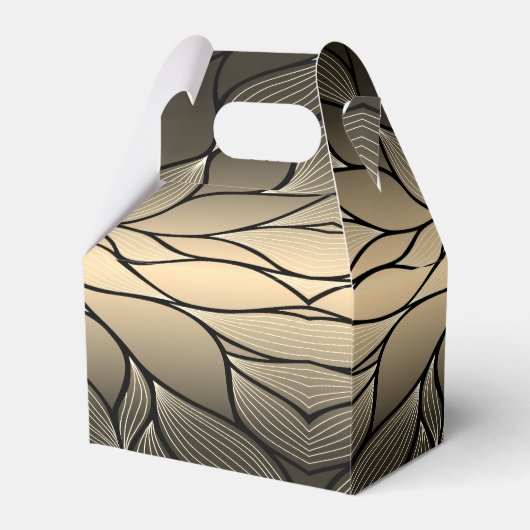 Antique Gold Creative Verlass Pattern Geschenkschachtel (Vorderseite)