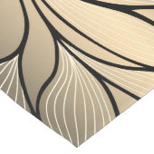 Antique Gold Creative Verlass Pattern Großer Tischläufer (Ecke)