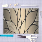 Antique Gold Creative Verlass Pattern Seidenpapier (Handwerk)