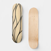 Antique Gold Creative Verlass Pattern Skateboard (Vorderseite)