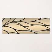 Antique Gold Creative Verlass Pattern Yogamatte (Rückseite (Horizontal))