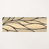 Antique Gold Creative Verlass Pattern Yogamatte (Vorderseite (Horizontal))