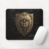 Antique Gold Eagle Imperial Gaming  Mousepad (Mit Mouse)