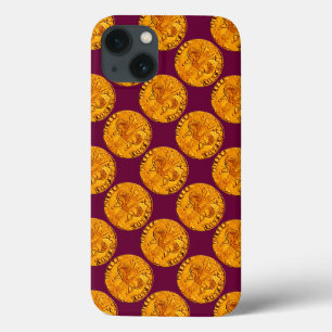 ANTIQUE GOLD FLORENTINE FORINT TYRIAN LILA Case-Mate iPhone HÜLLE