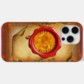 ANTIQUE GOLD FLORENTINE FORINT Wachs Case-Mate iPhone Hülle (Rückseite (Horizontal))