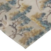 Antique, Gold, Seide, Natur, Malerei, asiatisch, V Tischdecke (Schrägansicht)