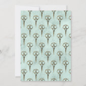 Antique Golden Schere Vintag Friseur Friseur Frise Save The Date (Rückseite)