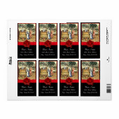 ANTIQUE GRAPE VINEYARD HARVEST WAX SIEGEL MONOGRAM (Vorne)