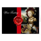 ANTIQUE GRAPE VINEYARD WEIN VERSUCHEN ROTES WAX SI (Vorderseite (Horizontal))