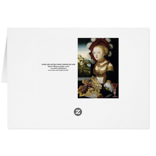 ANTIQUE GRAPE VINEYARD WEIN VERSUCHEN ROTES WAX SI (Rückseite Horizontal)