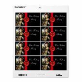 ANTIQUE GRAPE VINEYARD WINE TESTEN PARTY WAX SIEGE (Vorne)