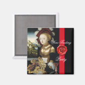 ANTIQUE GRAPE VINEYARD WINE TESTEN PARTY WAX SIEGE MAGNET (Vorderseite/Rückseite)