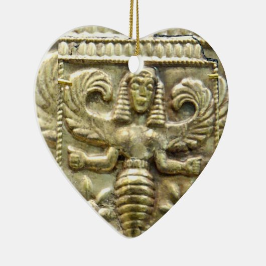 ANTIQUE GREEK HONEY BEE GODDESS KERAMIK ORNAMENT (Rechts)