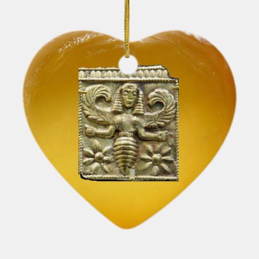 ANTIQUE GREEK HONEY BEE GODDESS KERAMIK ORNAMENT (Hinten)