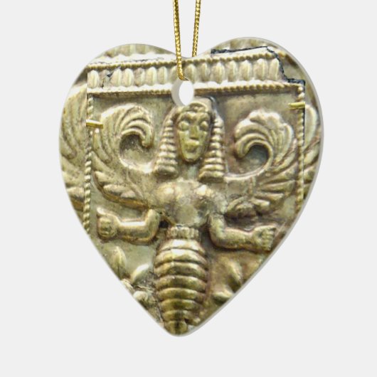 ANTIQUE GREEK HONEY BEE GODDESS KERAMIK ORNAMENT (Links)