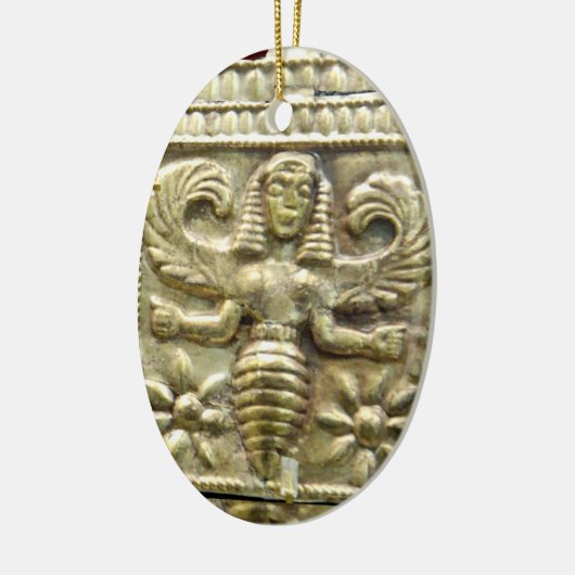 ANTIQUE GREEK HONEY BEE GODDESS KERAMIKORNAMENT (Links)